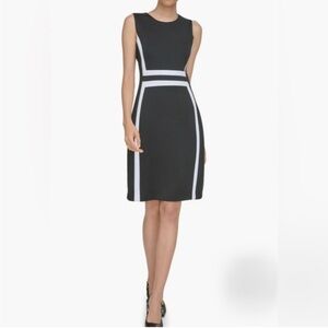 Calvin Klein Black and White dress size 4